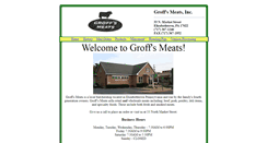 Desktop Screenshot of groffsmeats.com